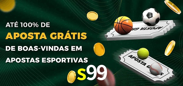 s99 Ate 100% de Aposta Gratis